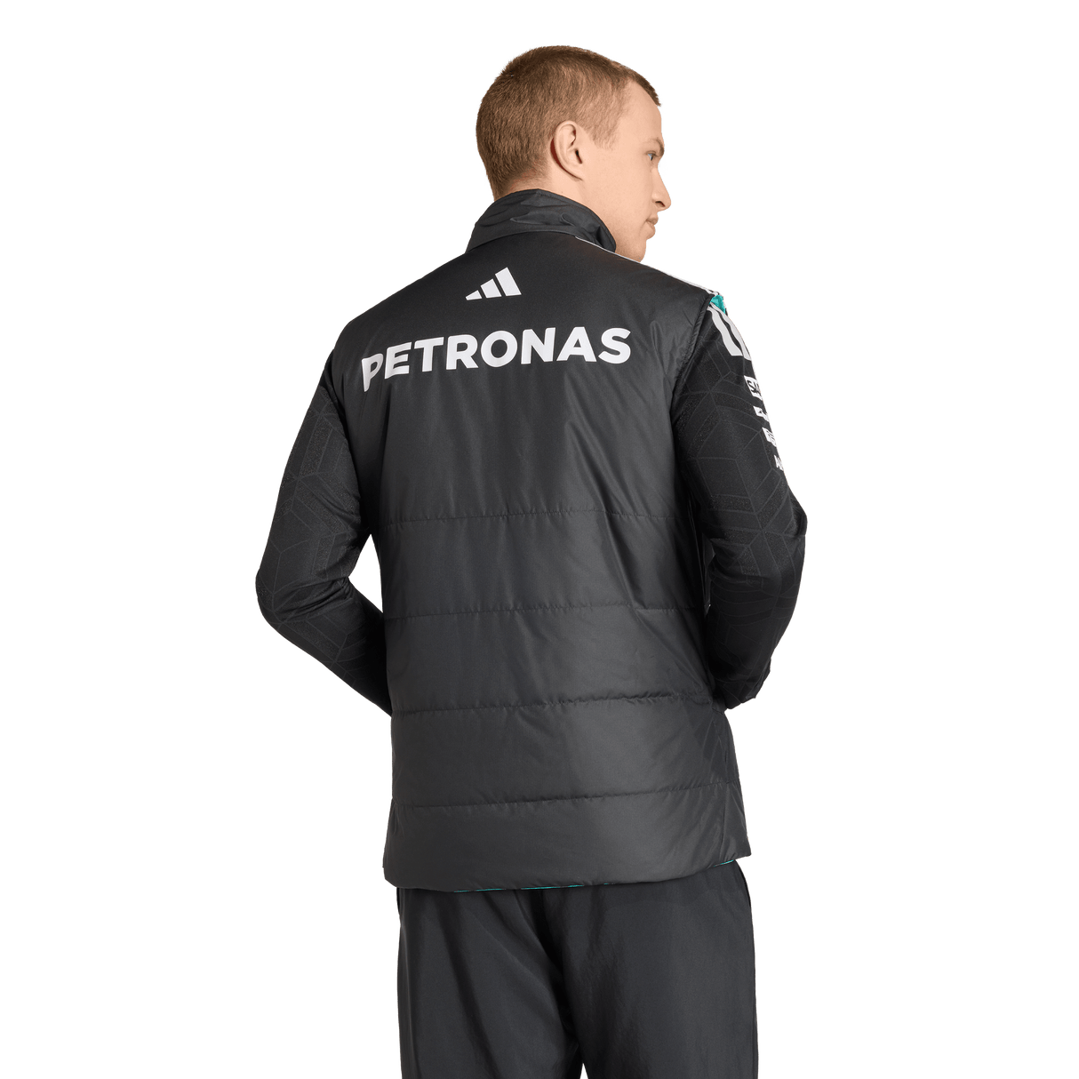 ADIDAS - Gilet Mercedes-Amg Petronas Formula 1 Team Mechanics - Uomo - Black - image 3
