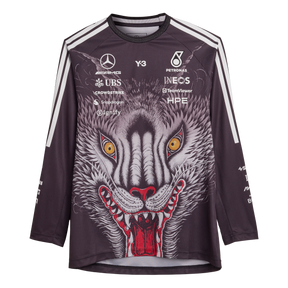 ADIDAS - Y-3 Mercedes - Amg Petronas Formula 1 Team Driver Long Sleeve Jersey - Black - image 1