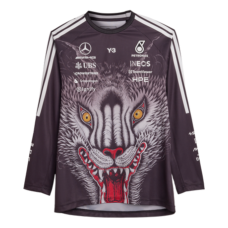 ADIDAS - Y-3 Mercedes - Amg Petronas Formula 1 Team Driver Long Sleeve Jersey - Black - image 1