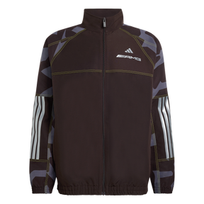 ADIDAS - Amg Camo Woven Track Jacket - Brown - image 1