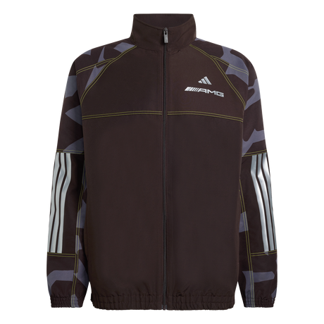ADIDAS - Amg Camo Woven Track Jacket - Brown - image 1
