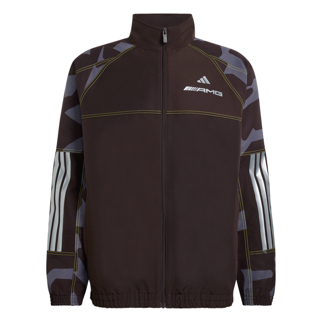 ADIDAS - Amg Camo Woven Track Jacket - Brown - image 1