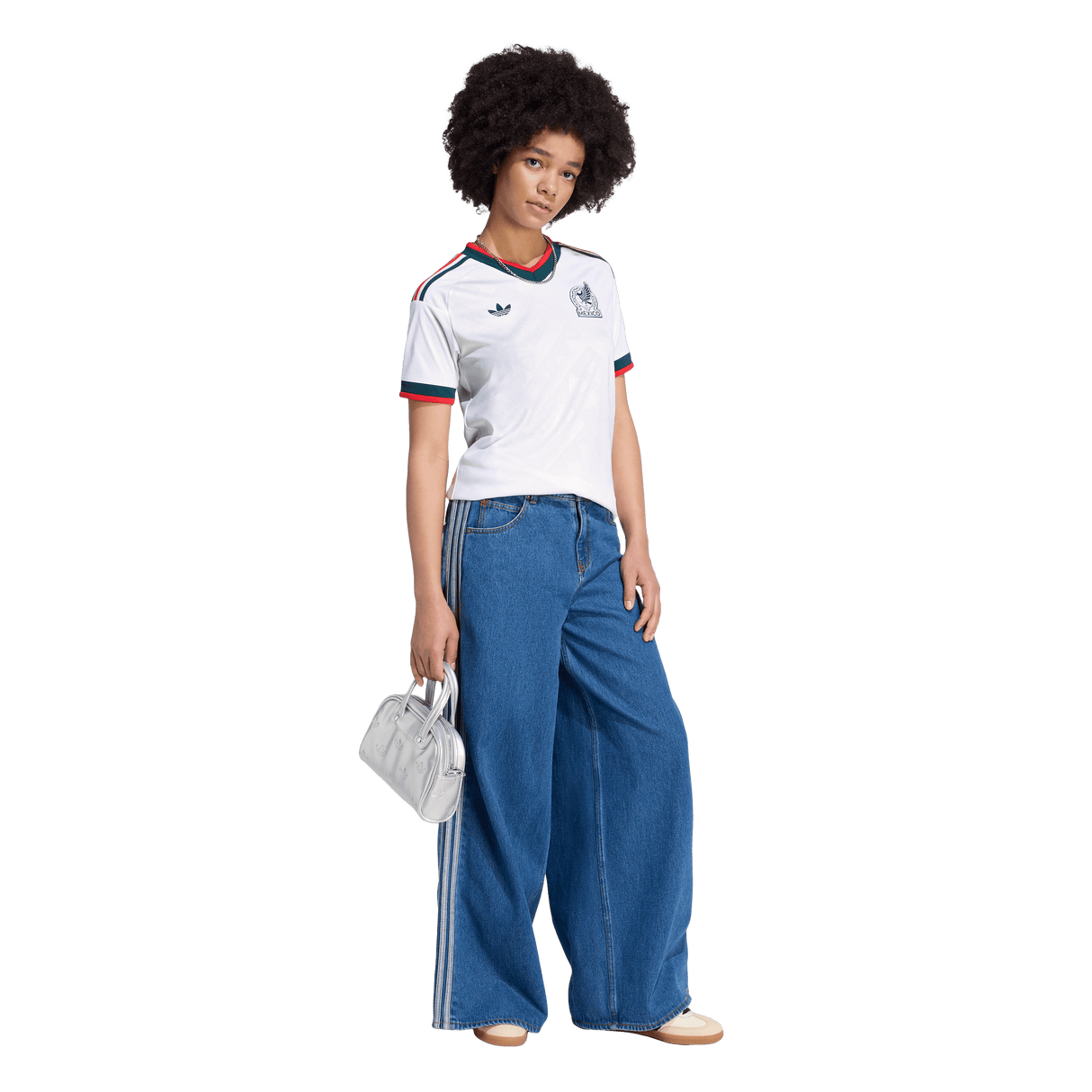 ADIDAS - Mexico 26 Away Jersey - Donna - White - image 5
