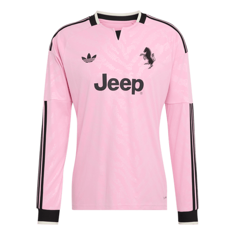 ADIDAS - Juventus 26/27 Away Jersey Longsleeve - Uomo - Pink - image 6