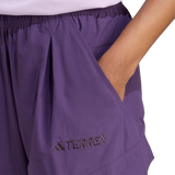 ADIDAS - Pantaloni TERREX Xploric Cargo - Donna - Purple - image 7