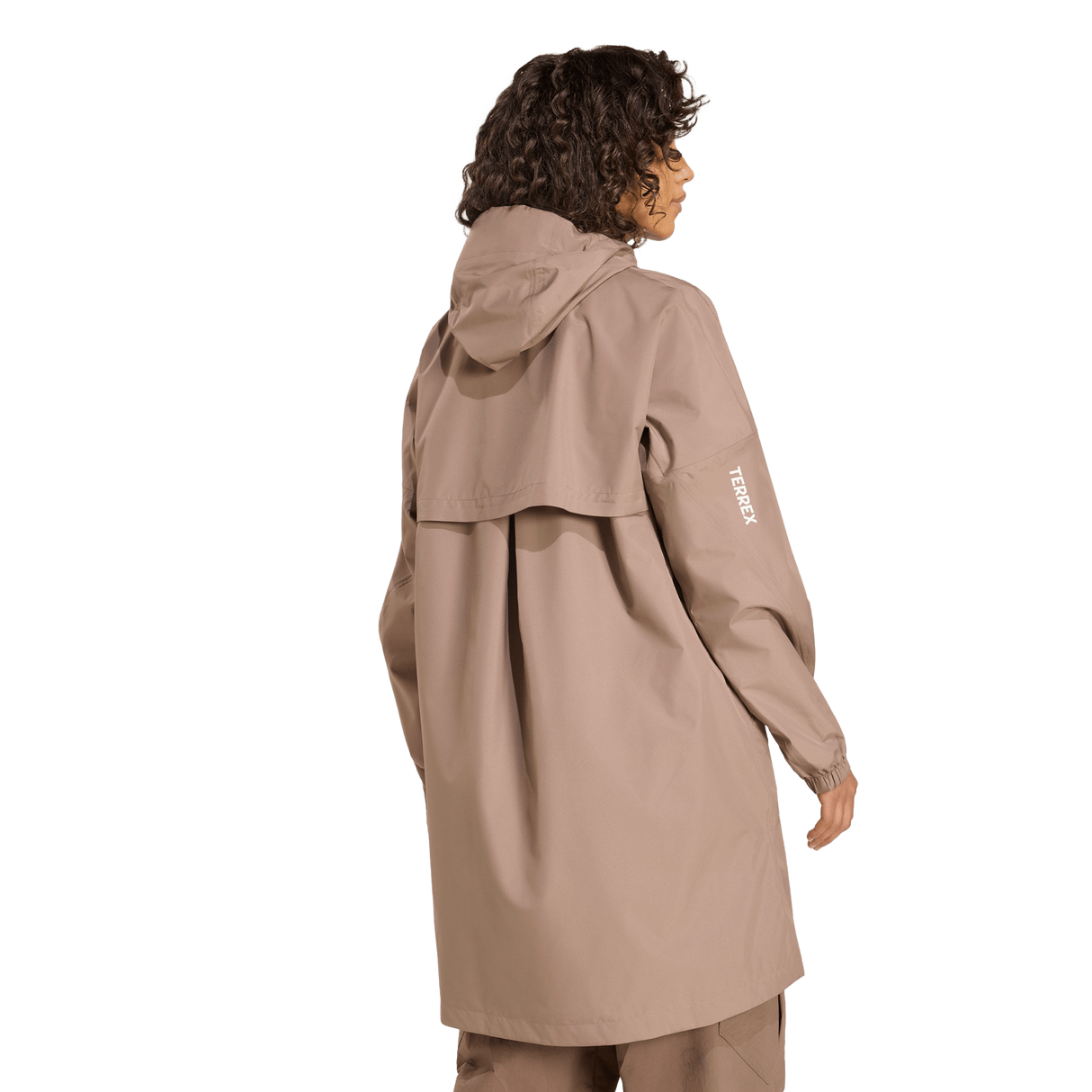 ADIDAS - Parka Impermeabile TERREX Multi CLIMAPROOF A 2 Strati - Donna - Brown - image 3