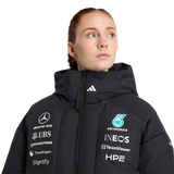 ADIDAS - Mercedes - Amg Petronas Formula 1 Team Engineers Winter Jacket - Donna - Black - image 5