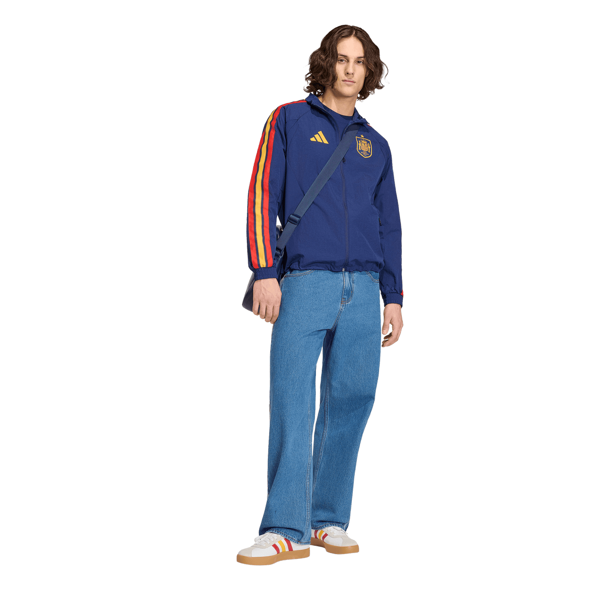 ADIDAS - Spain Home Anthem Jacket - Uomo - Blue - image 4