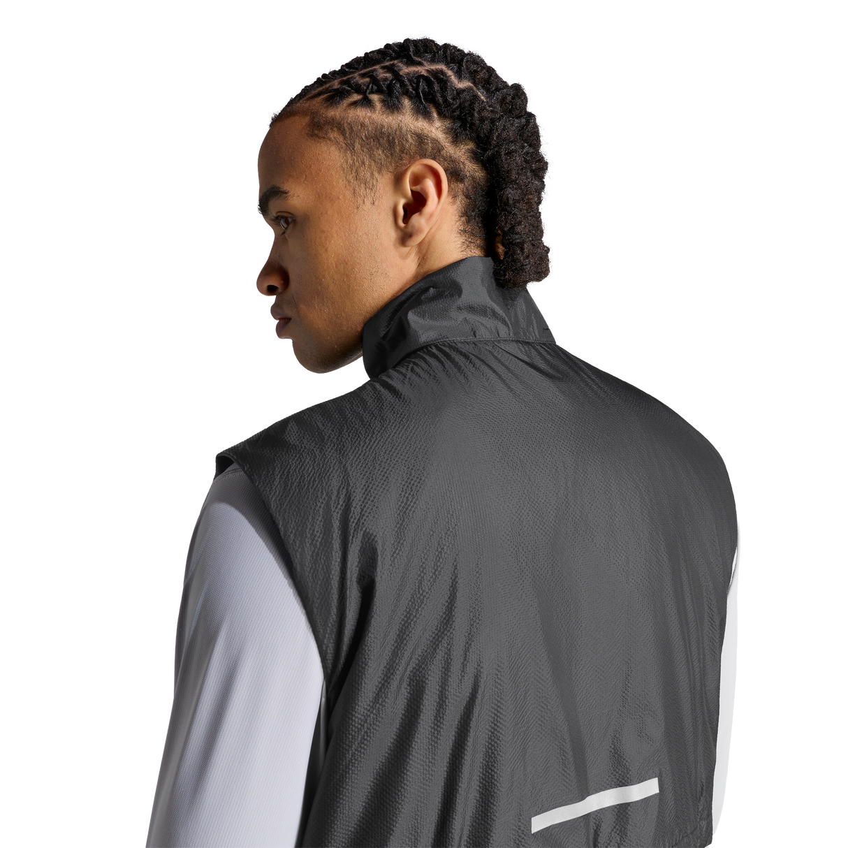 ADIDAS - Adi365 Running Warm Vest - Uomo - Black - image 7