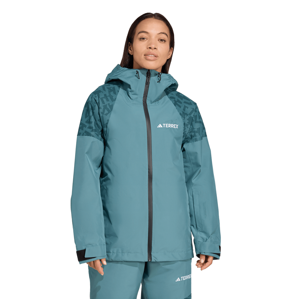 ADIDAS - Giacca TERREX Xperior Hybrid PRIMEKNIT CLIMAPROOF+ - Donna - image 11