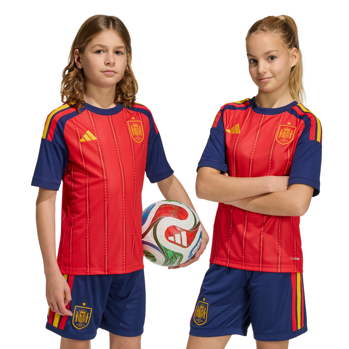 ADIDAS - Spain 26 Home Youth Kit - Red - image 8