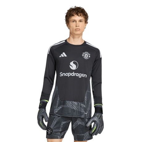 ADIDAS - Manchester United 26/27 Goalkeeper Jersey Longsleeve - Uomo - Black - image 3