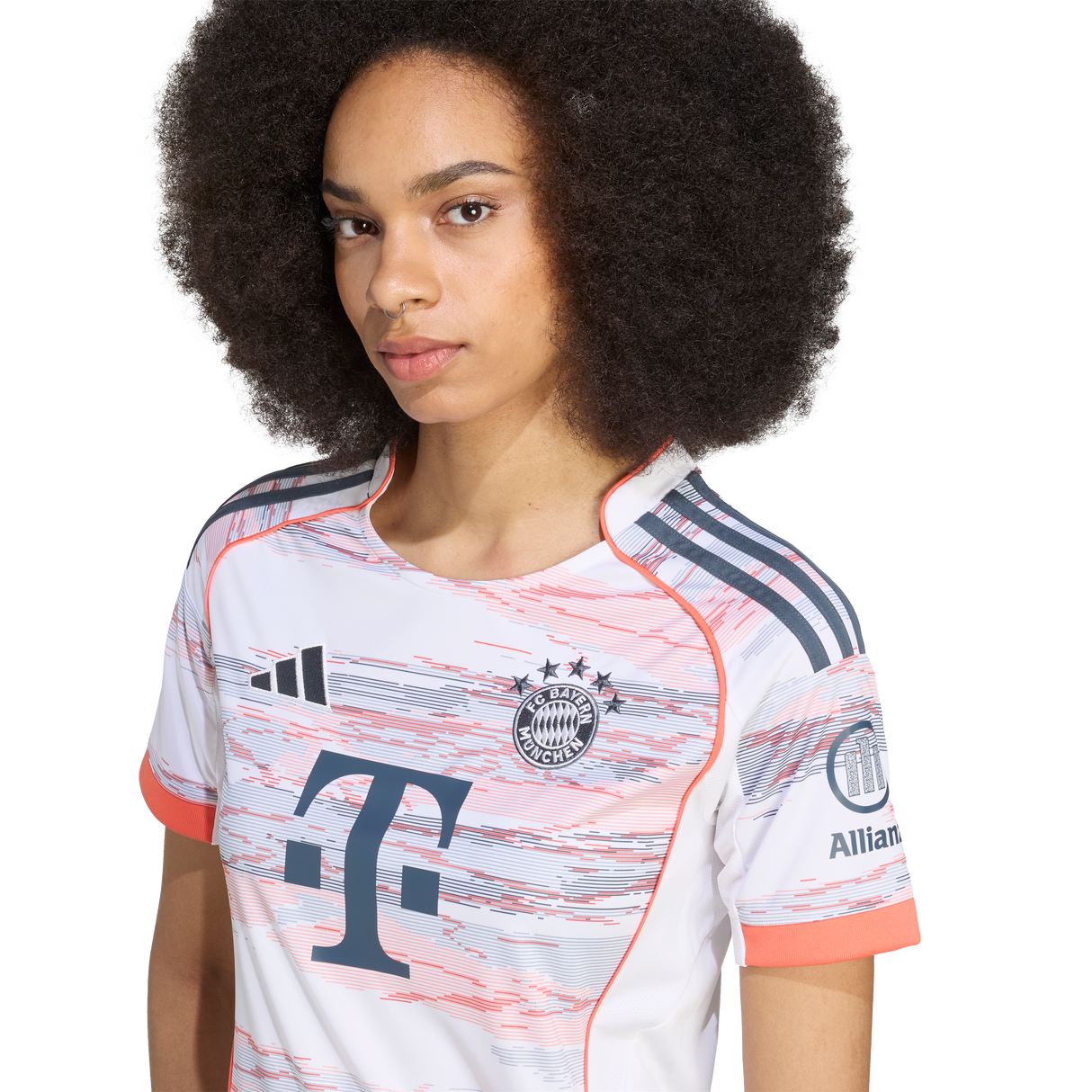 ADIDAS - Maglia Away 25/26 Bayern Monaco - Donna - White - image 6