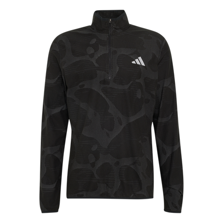 ADIDAS - Adi365 Running Half Zip CLIMAWARM+ Mid Long Sleeve - Uomo - Black - image 6