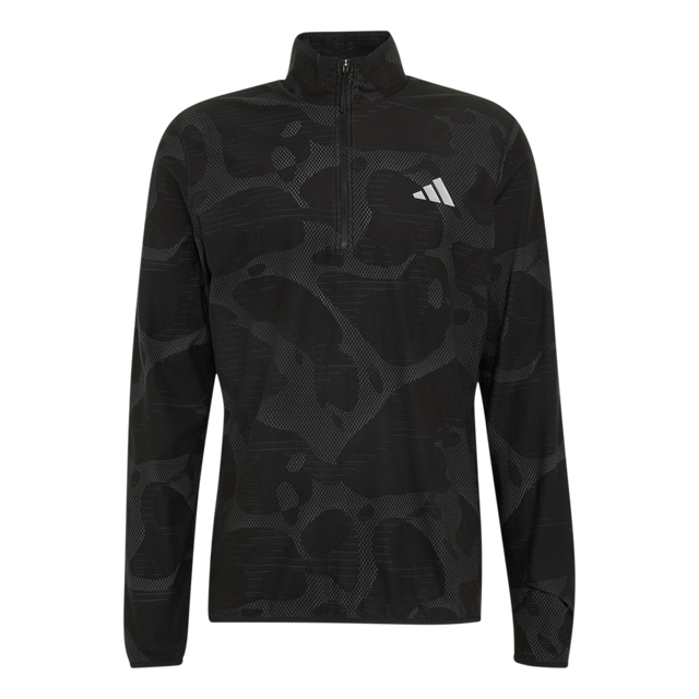 ADIDAS - Adi365 Running Half Zip CLIMAWARM+ Mid Long Sleeve - Uomo - Black - image 1