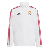 ADIDAS - Real Madrid Home Anthem Jacket Kids - White - image 1