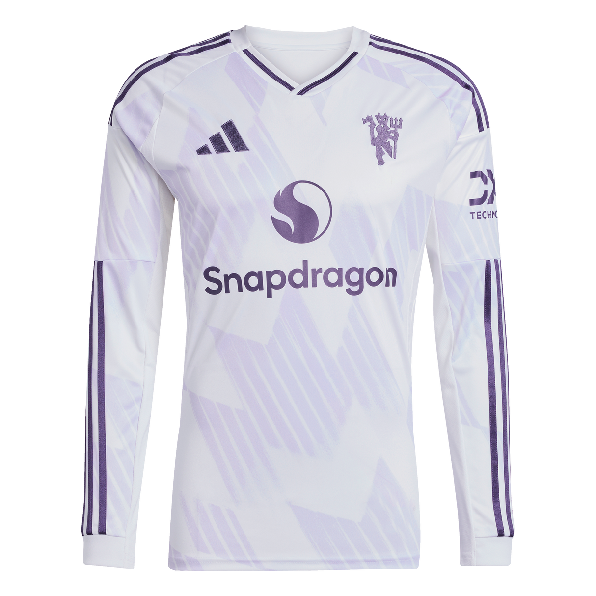 ADIDAS - Maglia A Manica Lunga Away Manchester United 25/26 - Uomo - White - image 1
