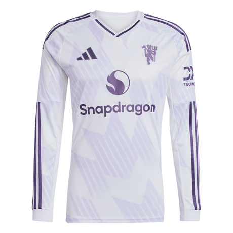 ADIDAS - Maglia A Manica Lunga Away Manchester United 25/26 - Uomo - White - image 1
