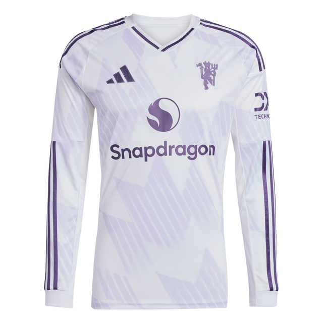 ADIDAS - Maglia A Manica Lunga Away Manchester United 25/26 - Uomo - White - image 1