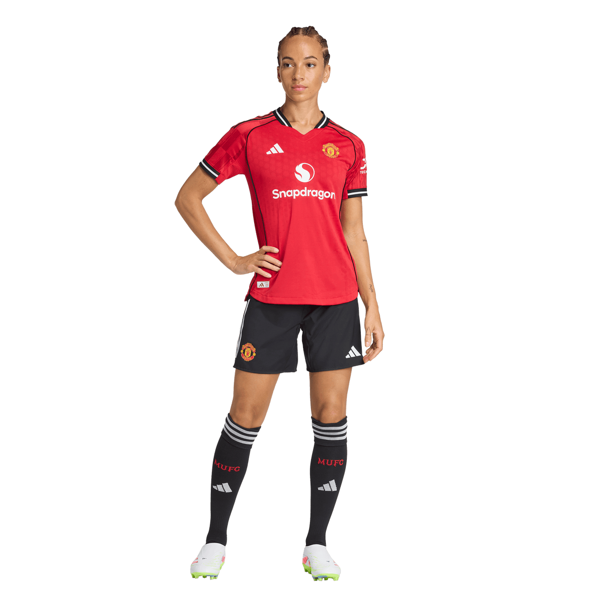 ADIDAS - Manchester United 25/26 Home Authentic Jersey - Donna - Red - image 6
