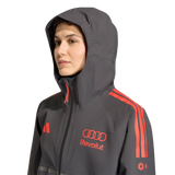 ADIDAS - Audi Revolut Formula One Team 2026 Mechanics Rain Jacket - Donna - Black - image 6