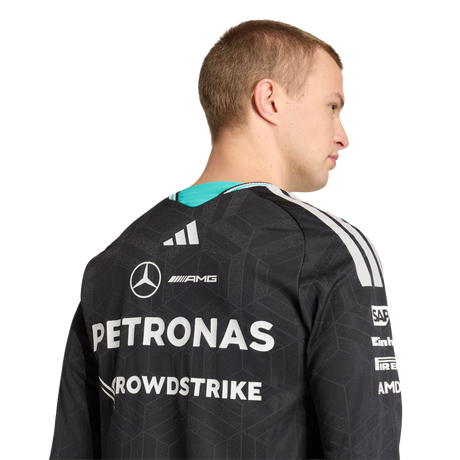 ADIDAS - Maglia Autentica A Maniche Lunghe Mercedes-Amg Petronas Formula 1 Team Driver - Uomo - image 11