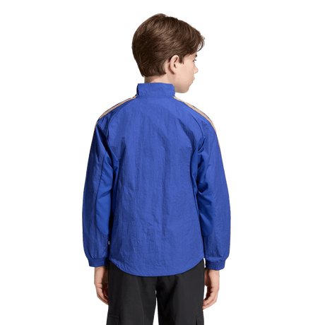 ADIDAS - Italy Home Anthem Jacket Kids - Blue - image 3