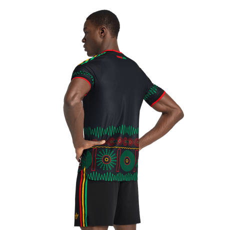 ADIDAS - Maglia Da Trasferta Authentic X Bob Marley Giamaica 26 - Uomo - Black - image 4