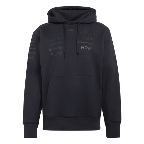 ADIDAS - Mercedes - Amg Petronas Formula 1 Team Felpa Con Cappuccio Night Driver Uomo - Black - image 1