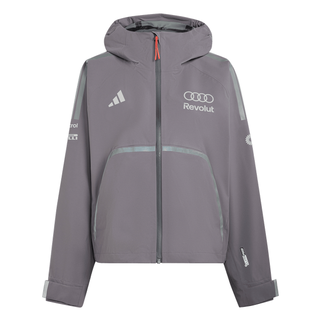 ADIDAS - Audi Revolut Formula One Team 2026 Engineers & Marketing Rain Jacket - Donna - Black - image 1