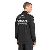 ADIDAS - Felpa Mercedes - Amg Petronas Formula 1 Team Engineers Quarter Zip - Uomo - Black - image 3