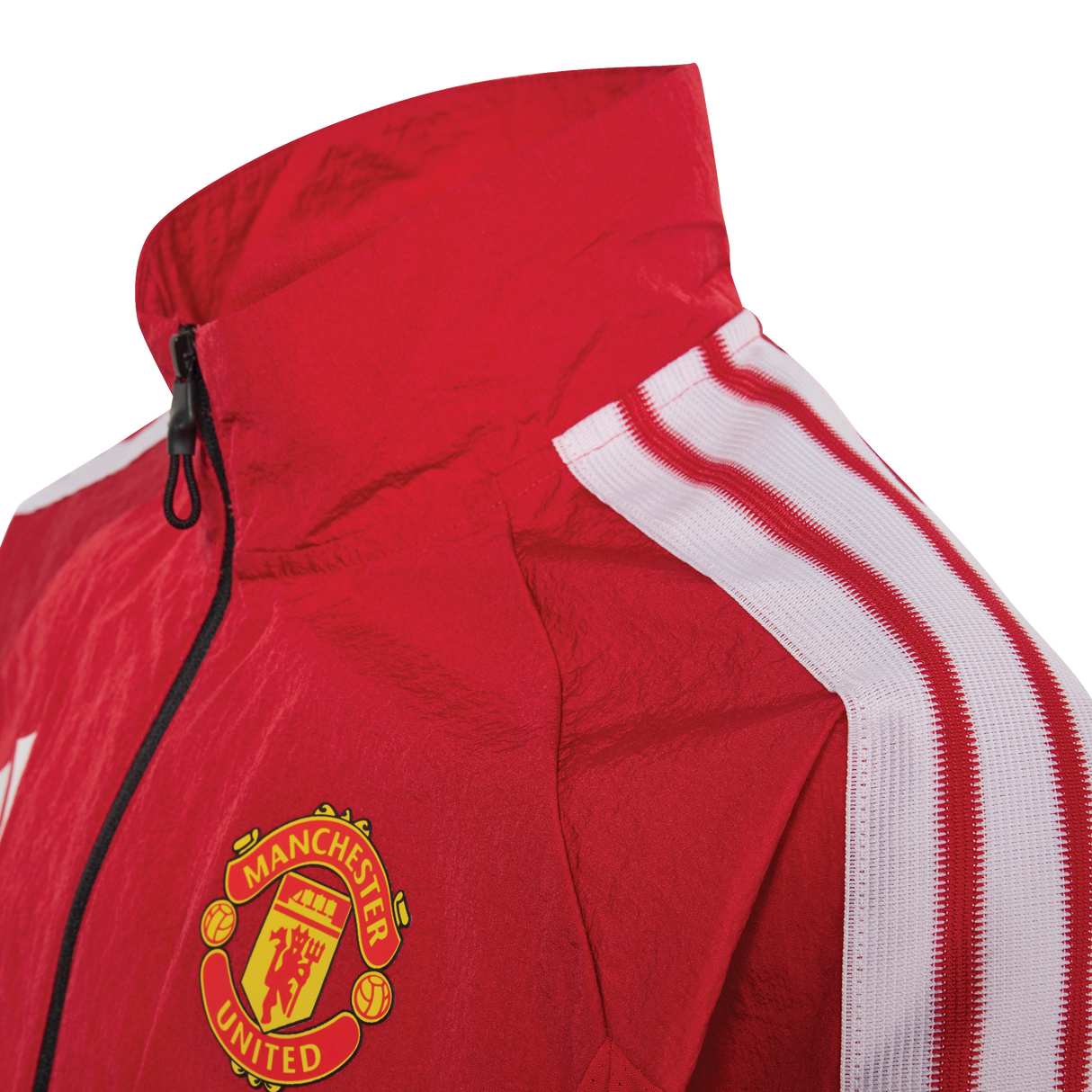 ADIDAS - Manchester United Home Anthem Jacket Kids - Red - image 4