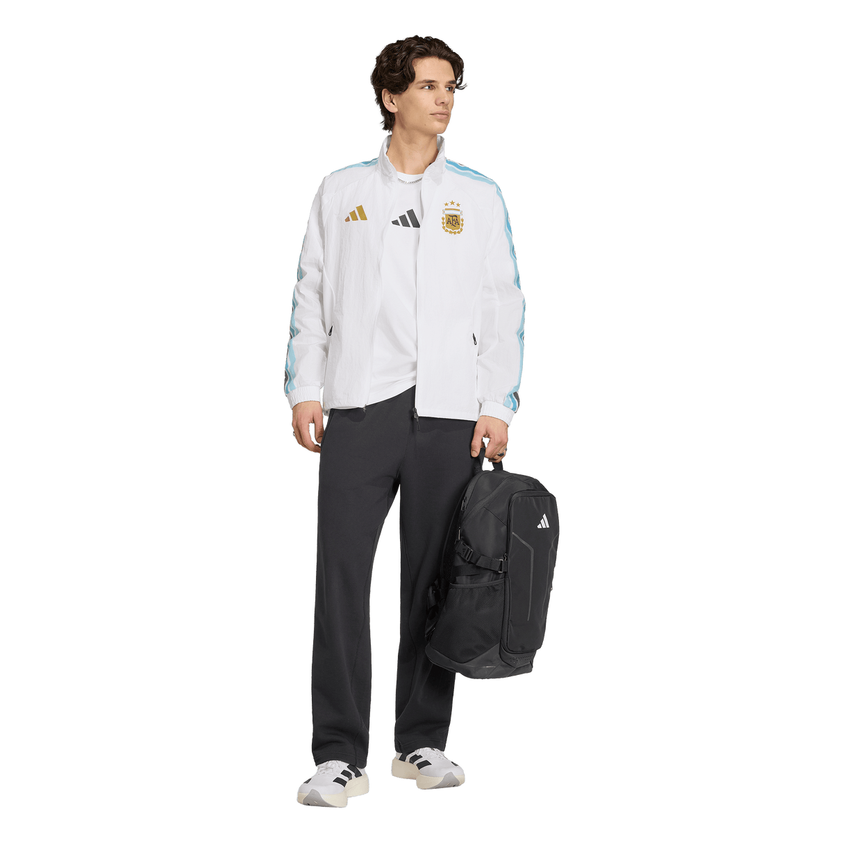 ADIDAS - Argentina Home Anthem Jacket - Uomo - White - image 4
