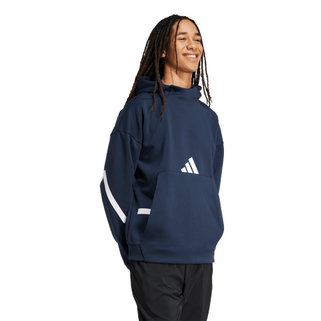 ADIDAS - Hoodie Z.N.E. - Uomo - Blue - image 4