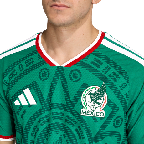 ADIDAS - Maglia Home Authentic Mexico 26 - Uomo - Green - image 6