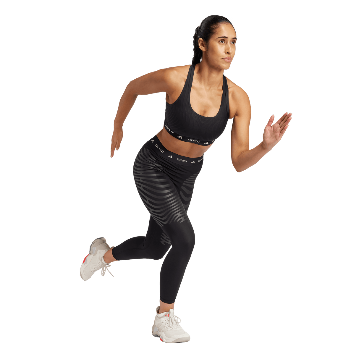 ADIDAS - Leggings 7/8 TECHFIT Control X Rheon - Donna - Black - image 5