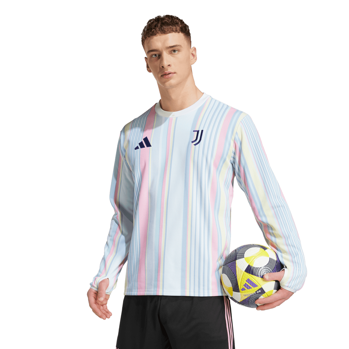 ADIDAS - Juventus 25/26 Pre-Match Warm Top - Uomo - White - image 2