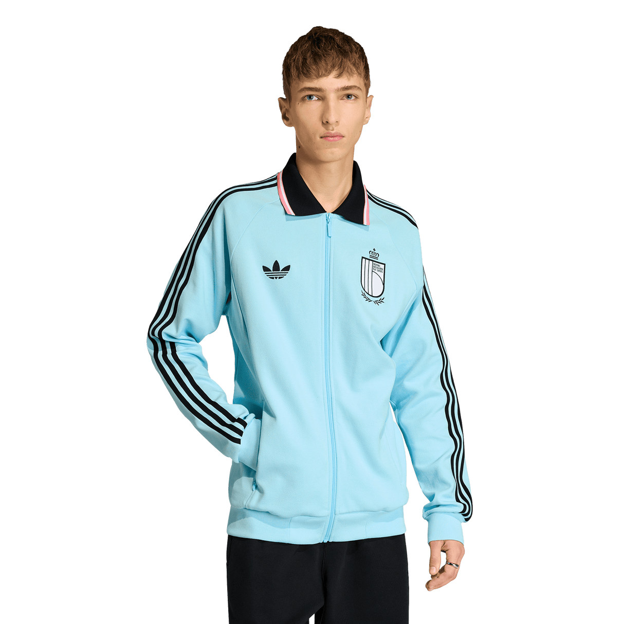 ADIDAS - Belgium 2026 Away Anthem Jacket - Uomo - Blue - image 2