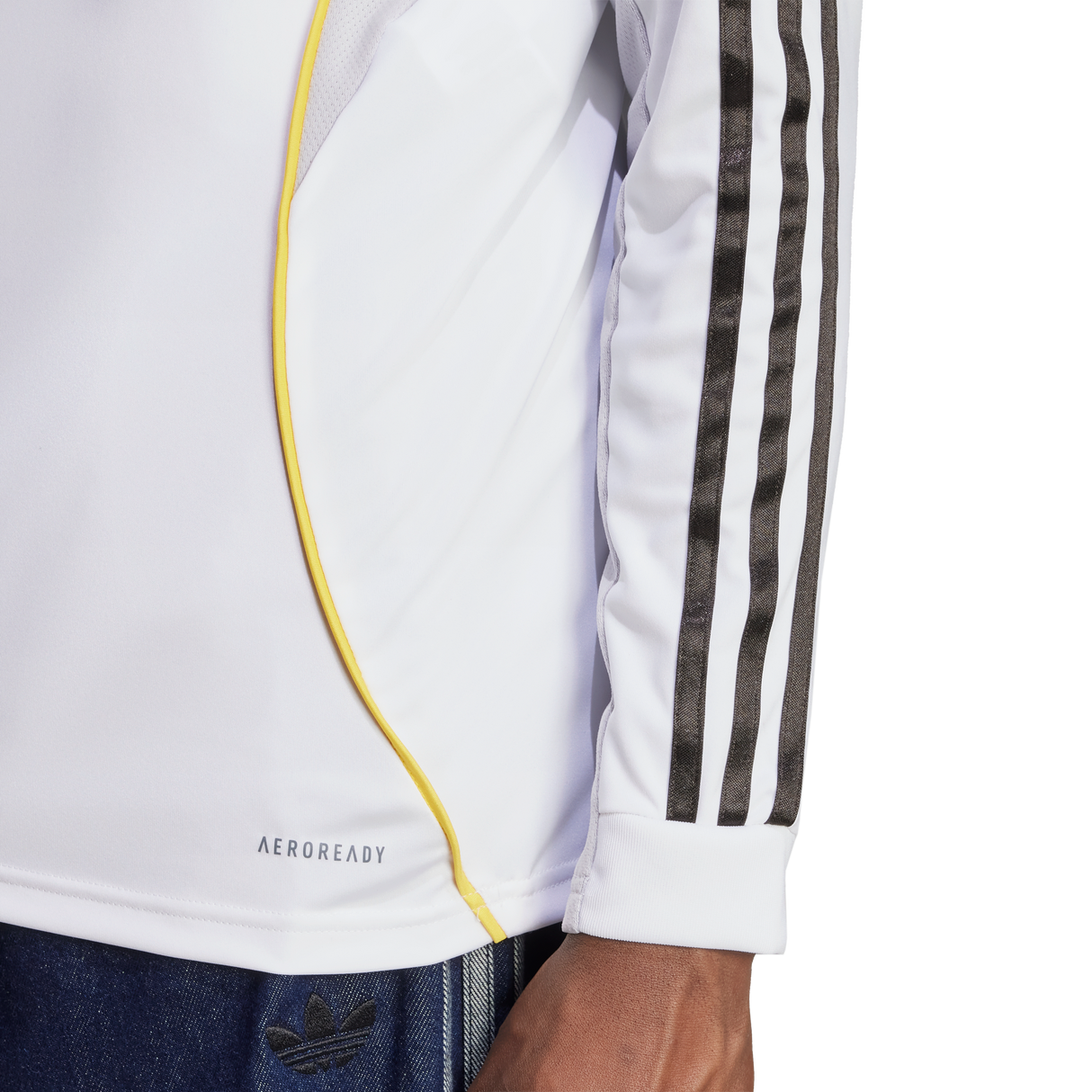 ADIDAS - Maglia Home Long Sleeve Real Madrid 25/26 - Uomo - White - image 7