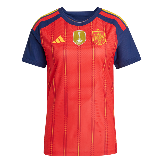 ADIDAS - Maglia Home Authentic Spain 26 - Donna - Red - image 1