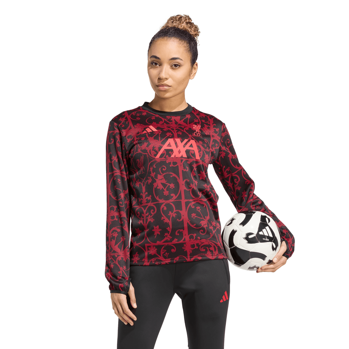 ADIDAS - Liverpool Fc 25/26 Pre Match Warm Top - Donna - Black - image 2