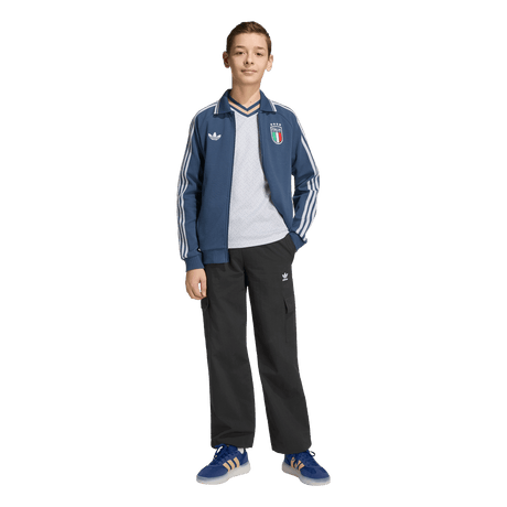 ADIDAS - Italy Away Anthem Jacket Kids - Blue - image 4