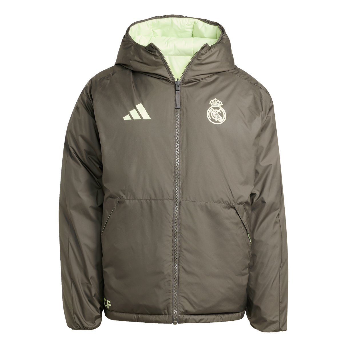 ADIDAS - Real Madrid Seasonal Down Jacket - Uomo - Grey - image 1