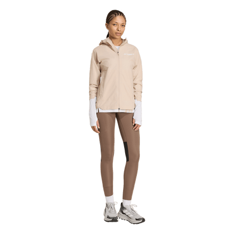 ADIDAS - Giacca TERREX Xperior 2.5 Layer Light CLIMAPROOF - Donna - Brown - image 4