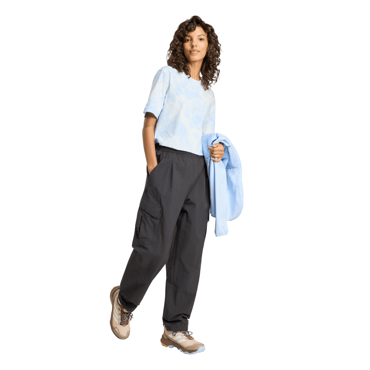 ADIDAS - Pantaloni Cargo TERREX Xploric Clima365 - Donna - Black - image 4