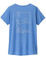 Patagonia Capilene Cool Daily Graphic Shirt-Waters T-shirt donna 