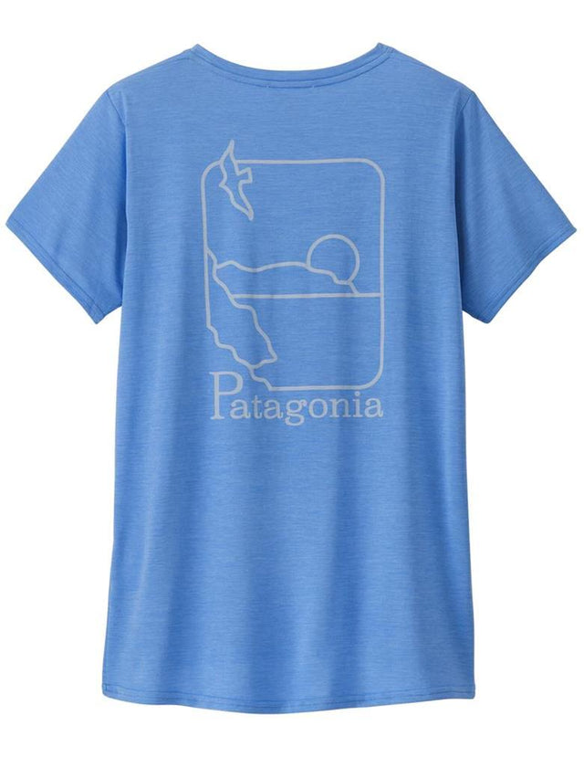 Patagonia Capilene Cool Daily Graphic Shirt-Waters T-shirt donna 