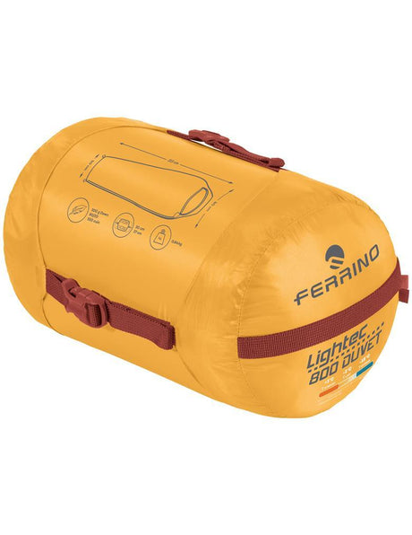 FERRINO LIGHTEC 800 DUVET RDS DOWN SACCO A PELO 
