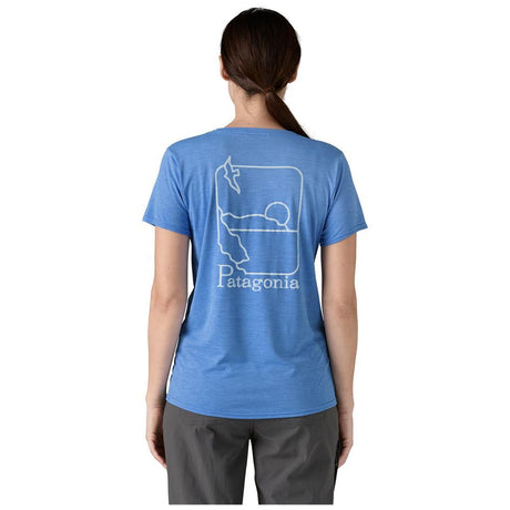 Patagonia Capilene Cool Daily Graphic Shirt-Waters T-shirt donna 