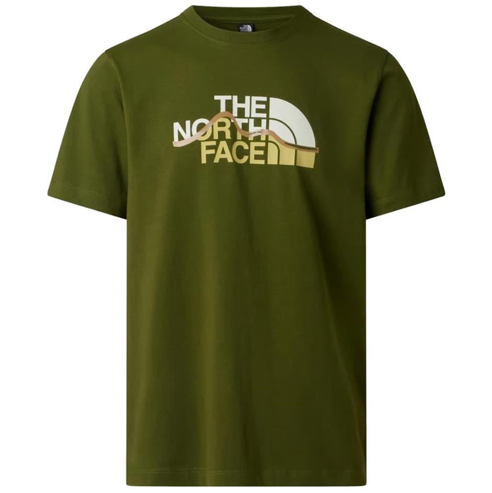 THE NORTH FACE T-shirt Mountain Line Regular  uomo 